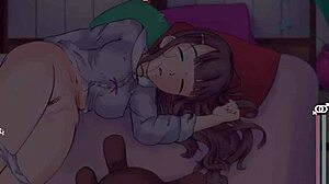 Night Attack Hentai Game Makes Sis Cum