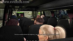 i got a handjob from hot emo girl on public bus in taboo university 58