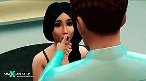 Seduced A Rich Man In A Store And Gave Anal - 3D Animation