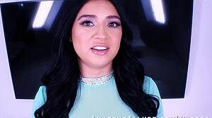 Horny Barista Ophelia Purr Sucks And Fucks Deepthroat Doggystyle Missionary