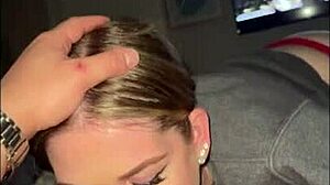 Why does the college girl fuck after the party? Baby Bree's wild night