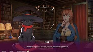 富豪熟女在色情游戏动画中诱惑年轻18+处女