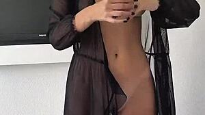 pov sex intensely after shopping with beautiful 18yo teen yoya grey