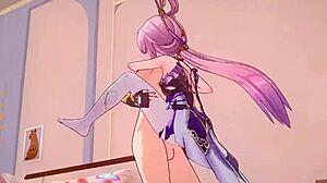 I love watching Caelus and Fu Xuan having sex in this hentai