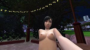 露娜电影：与男友公共性交