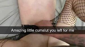 tenant leaves tied-up submissive as landlord payment on day two