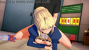 探索Fate系列Saber召唤真正含义4K 60 FPS