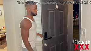 Neighbor Uses Phone But Receives Hard Dick Instead