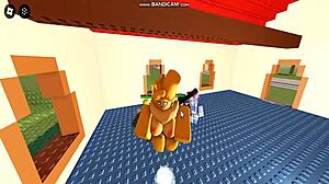 I play Whoreblox game and enjoy the gangbang moment