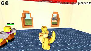 I play Whoreblox game and enjoy the gangbang moment