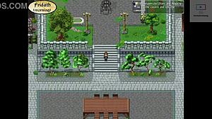 henteria chronicles 3 game with big ass cowgirl riding and cum!