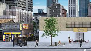 精液仪式，女孩对可疑家伙说在3D