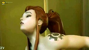 布丽吉特·林德霍姆喜欢狗狗式姿势守望先锋