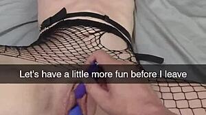 tenant leaves tied-up submissive as landlord payment on day two