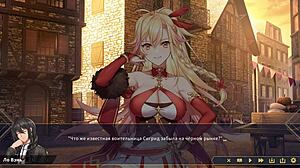 哇，她在3D动画游戏中失去处女身