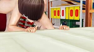 hentai - math teacher fucked by gym teacher in sports warehouse