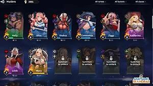 Almariel和Ziggy激烈Hentai场景