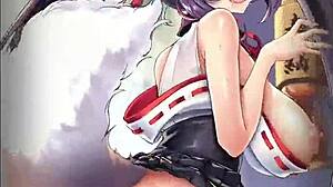 吉塞尔的巨乳在激烈行动中支配