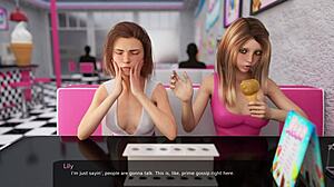 在Milfy City第15部分，我和可爱的继妹享受第一次浪漫约会，太甜蜜了