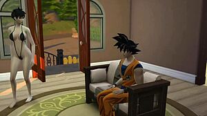 Dragon Ball Bölüm 40: Kocası Kırılırken Karısı Videl Çalınır ve Netorare Hentai Parodisinde Orospu Yapılır