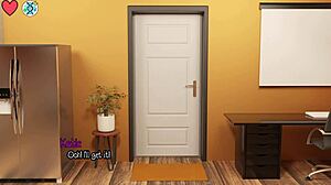 Elmwood大学07 - 棕发啦啦队长被大白鸡巴粗暴口交