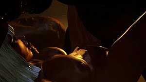 enorme polla monstruosa devora a rubia con grandes tetas en animacion 3d hardcore