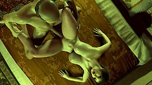 bald asian guy pounds perfect asian beauty