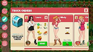 nutaku booty farm hentai game reveals big ass flashing