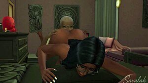 classy secretary invites homeless man home