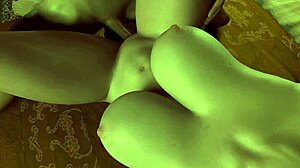 bald asian guy pounds perfect asian beauty