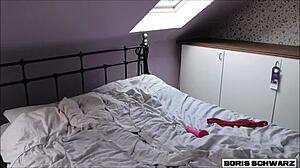 Neighbor moans too loud during creampie