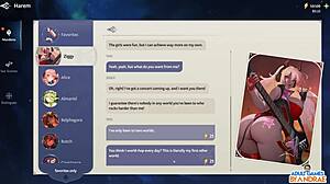 Almariel and Ziggy in Intense Hentai Scene