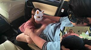 Wife Gives Blowjob In Car To Avoid Cheating Check