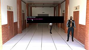 陌生人在电梯中激烈摧毁她