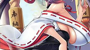 吉塞尔的巨乳在激烈行动中支配