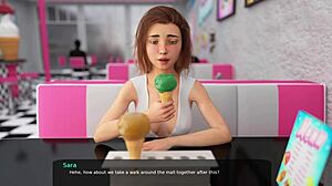 in milfy city part 15, i enjoyed my first romantic date with my cute stepsister, it was sweet