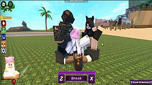 Whoreblox Game's Gangbang Scene Leaves Her Craving More Intense Action.