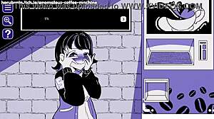 immortal fire girl offers gentle foot service in anime