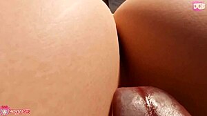 Jessie Eating Tifa's Ass