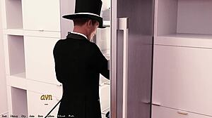 being a dik 47 - sneaking out of the preps party with sage the beautiful busty red head