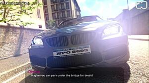 In the bloody passion game, denise gives a handjob to sell a car.