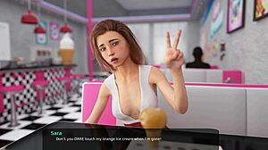 在Milfy City第15部分，我和可爱的继妹享受第一次浪漫约会，太甜蜜了