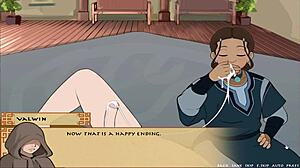 Gilf gets fucked in four elements trainer part 59 😈