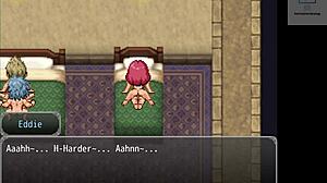 Henteria chronicles 3: exploring game 2 with pixel art, no images or animated scenes in part 2