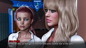 I explore lost love in visual novel part 04 by motkeyz, complete with time stamps.