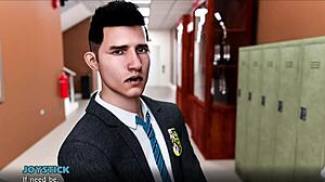 I explore lost love in visual novel part 04 by motkeyz, complete with time stamps.