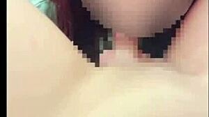 Wow, Cute Girlfriend Deepthroats Boyfriend's Cock In Bedroom Homemade Video!