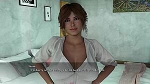 Stepsisterly Lust 04 - Interracial College Girl Gives Public Handjob At Cafe