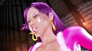 Handcuffed 3D Hentai Hottie Gets Pussy Fucked Hard With Dildo