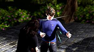 In the heart of the forest, a passionate first kiss unfolds in this episode sneak peek.